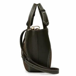 Clearance Boss Lenah Schultertasche Leder 22 cm dark green