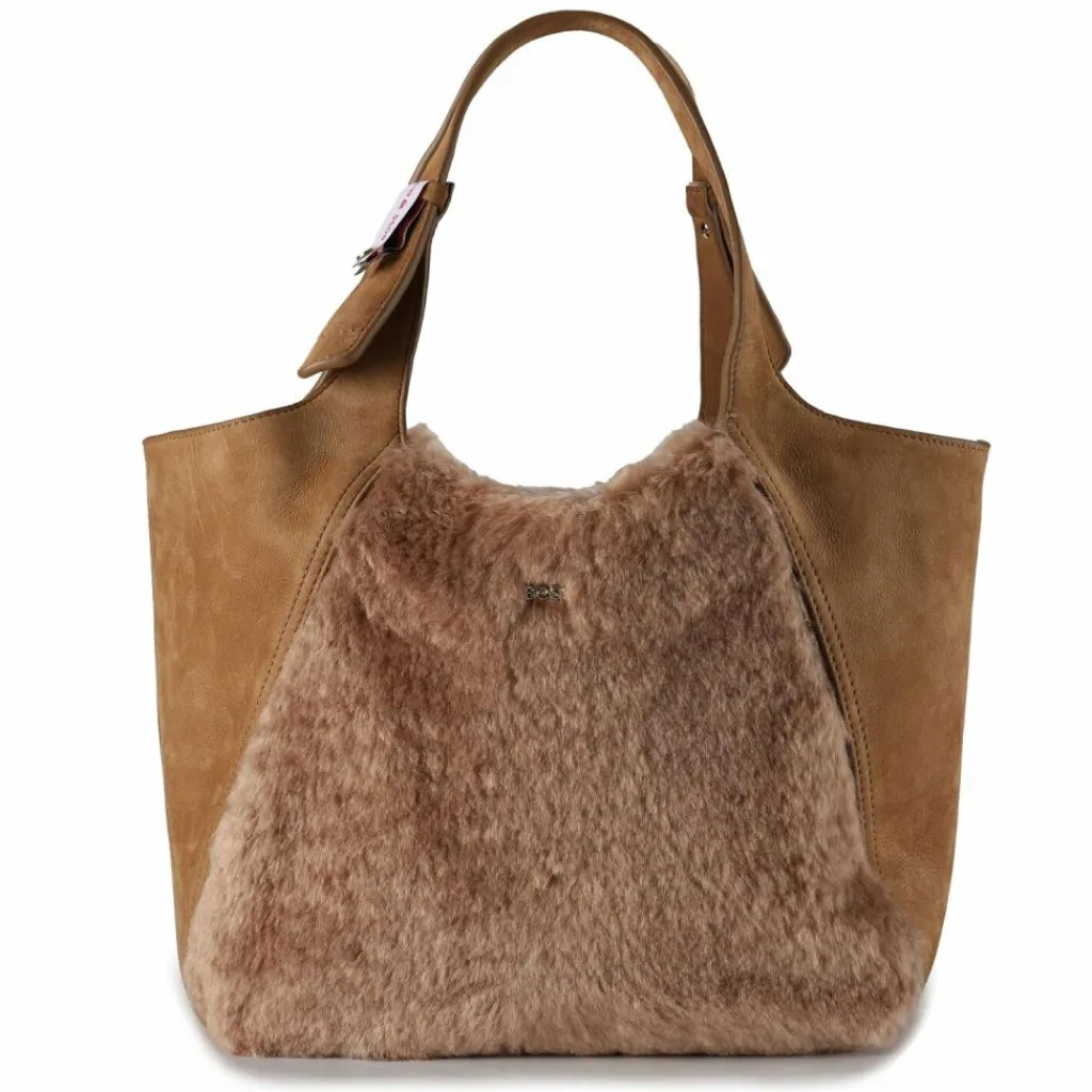 New Boss Lenah Shopper Tasche RFID Schutz Leder 29 cm medium beige