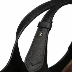 Boss Shopper|Schultertaschen<Lenah Shopper Tasche Leder 23 cm black