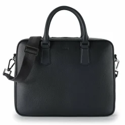 Boss Laptoptaschen|Aktentaschen<New Crosstown Aktentasche Leder 38 cm Laptopfach navy