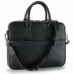 Boss Laptoptaschen|Aktentaschen<New Crosstown Aktentasche Leder 38 cm Laptopfach navy