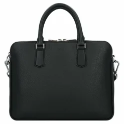 Boss Laptoptaschen|Aktentaschen<New Crosstown Aktentasche Leder 39 cm Laptopfach black