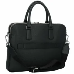 Boss Laptoptaschen|Aktentaschen<New Crosstown Aktentasche Leder 39 cm Laptopfach black
