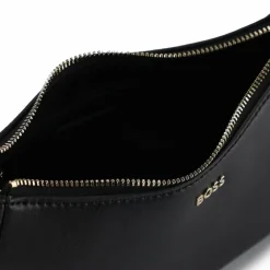 Hot Boss Numah Schultertasche Leder 19 cm black