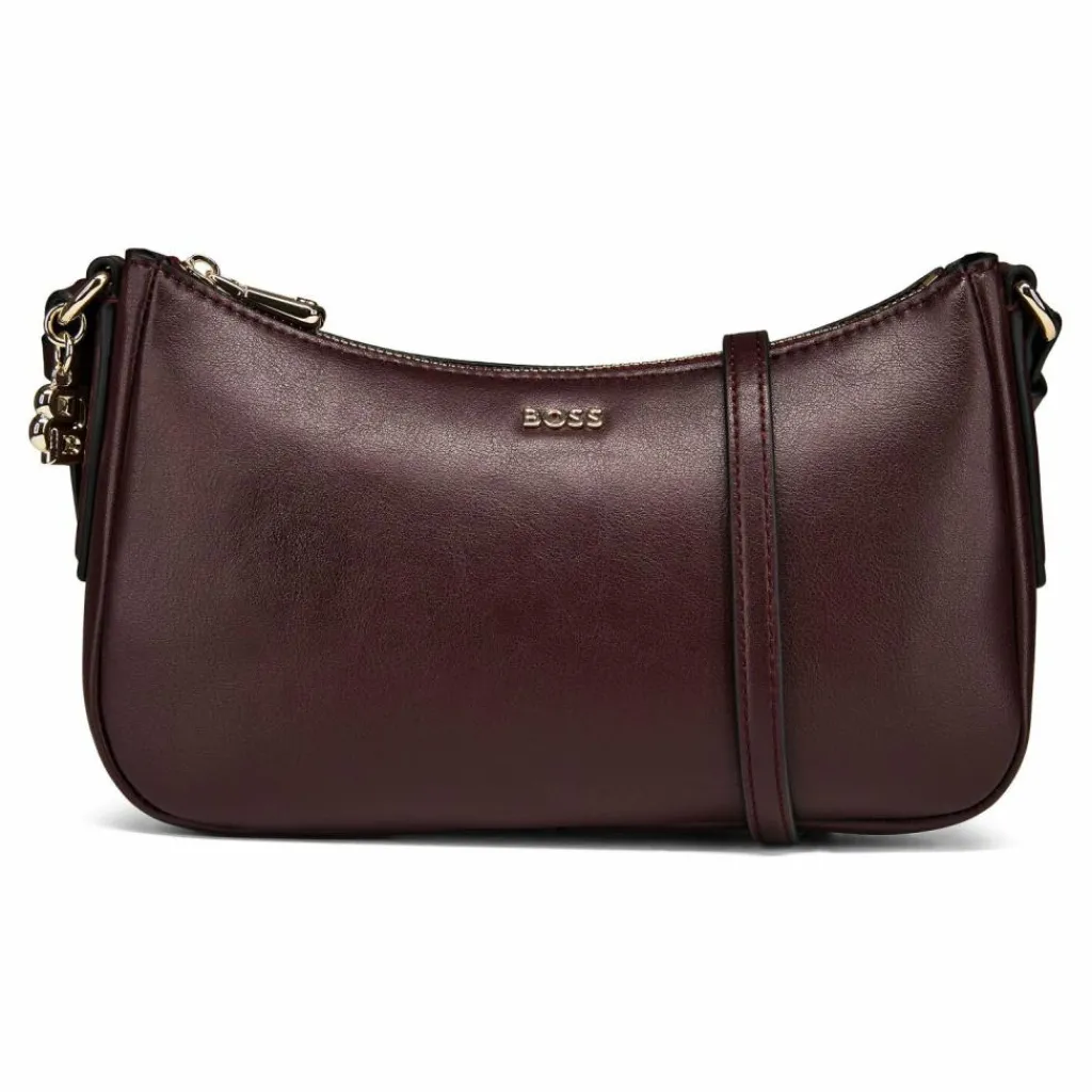 New Boss Numah Schultertasche Leder 19 cm open purple