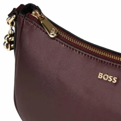 New Boss Numah Schultertasche Leder 19 cm open purple