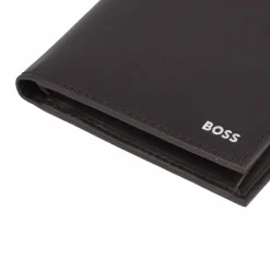 Discount Boss Randy Geldbörse Leder 11 cm dark brown