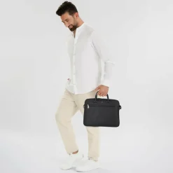 Boss Laptoptaschen|Aktentaschen<Ray Aktentasche 39 cm Laptopfach black