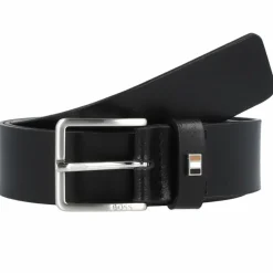 Boss Herrengürtel<Ther-Flag Gürtel Leder black