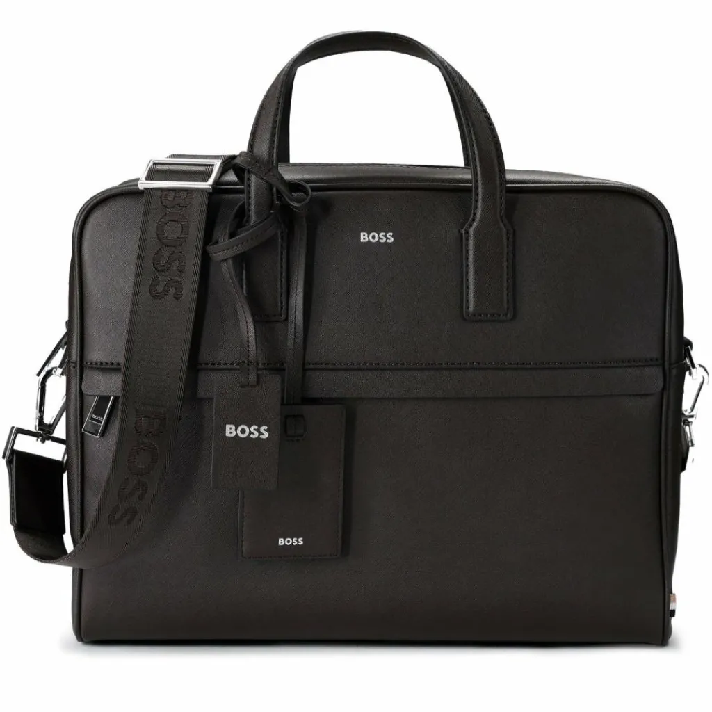 Boss Zair Aktentasche Leder 40 cm Laptopfach