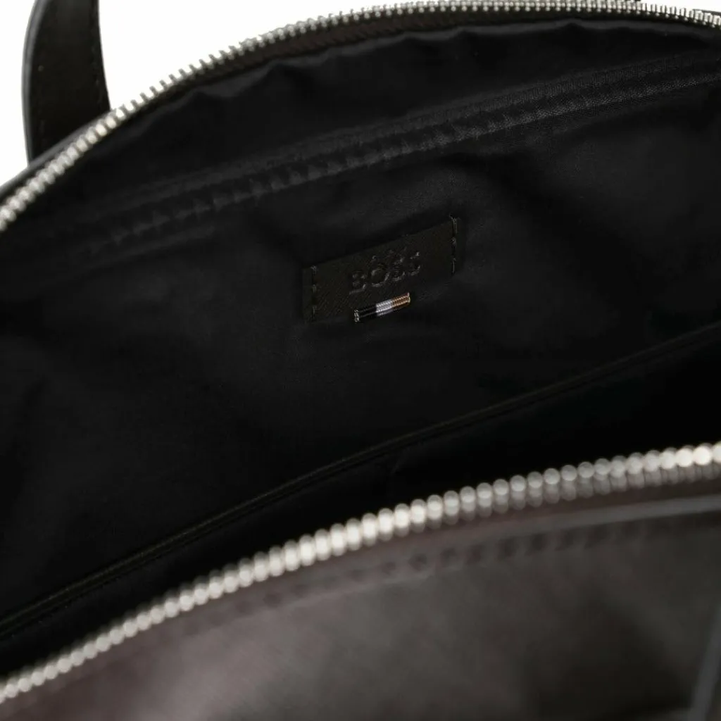 Boss Zair Aktentasche Leder 40 cm Laptopfach