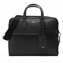 Boss Zair Aktentasche Leder 38 cm Laptopfach