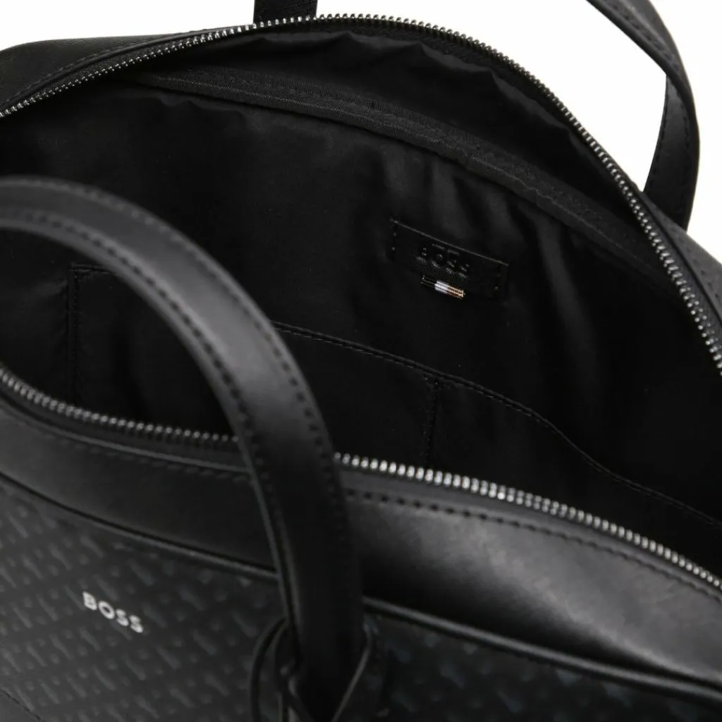 Boss Zair Aktentasche Leder 38 cm Laptopfach