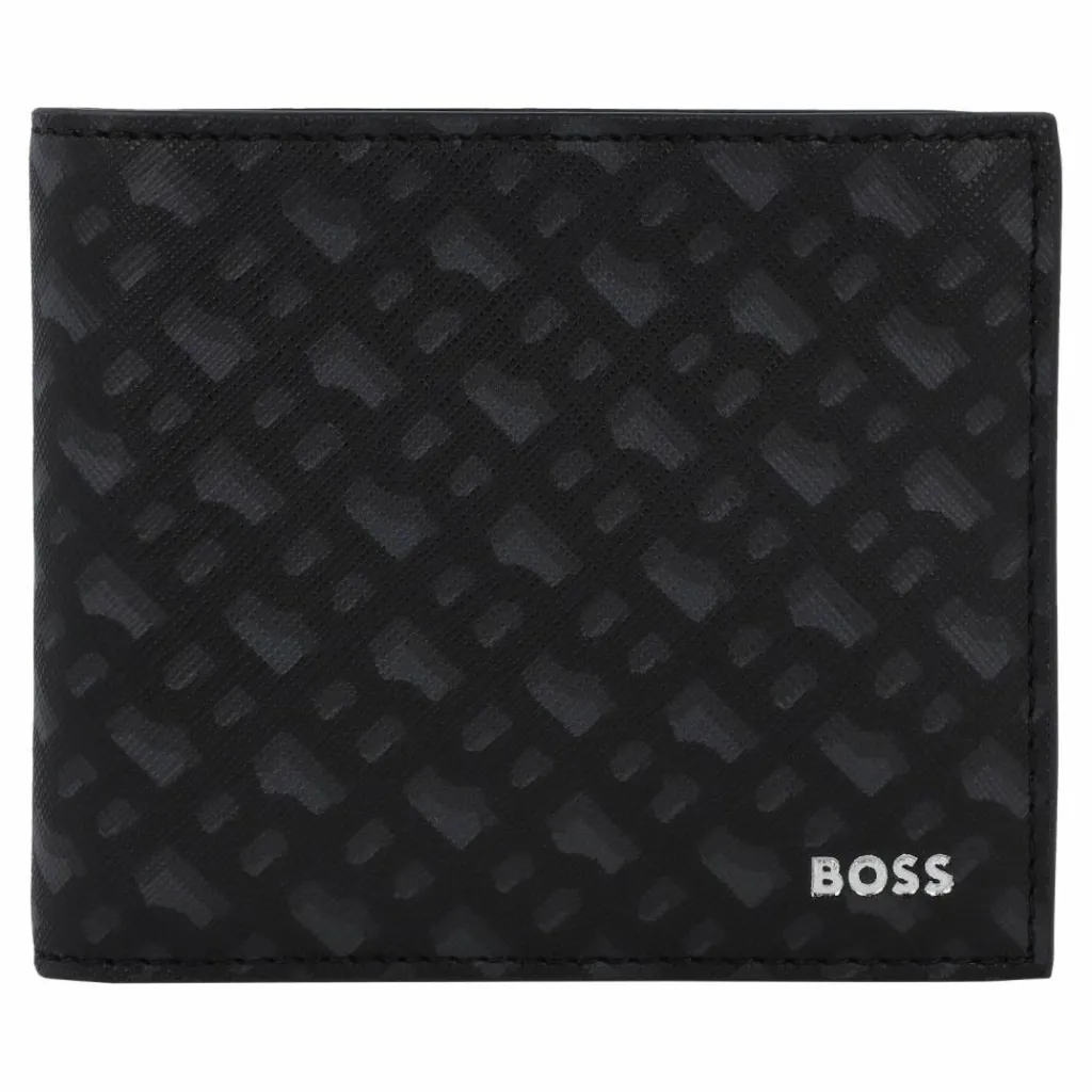 Online Boss Zair Geldbörse RFID Schutz Leder 11 cm black