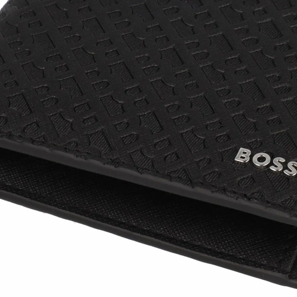 Sale Boss Zair Geldbörse RFID Schutz Leder 11 cm black