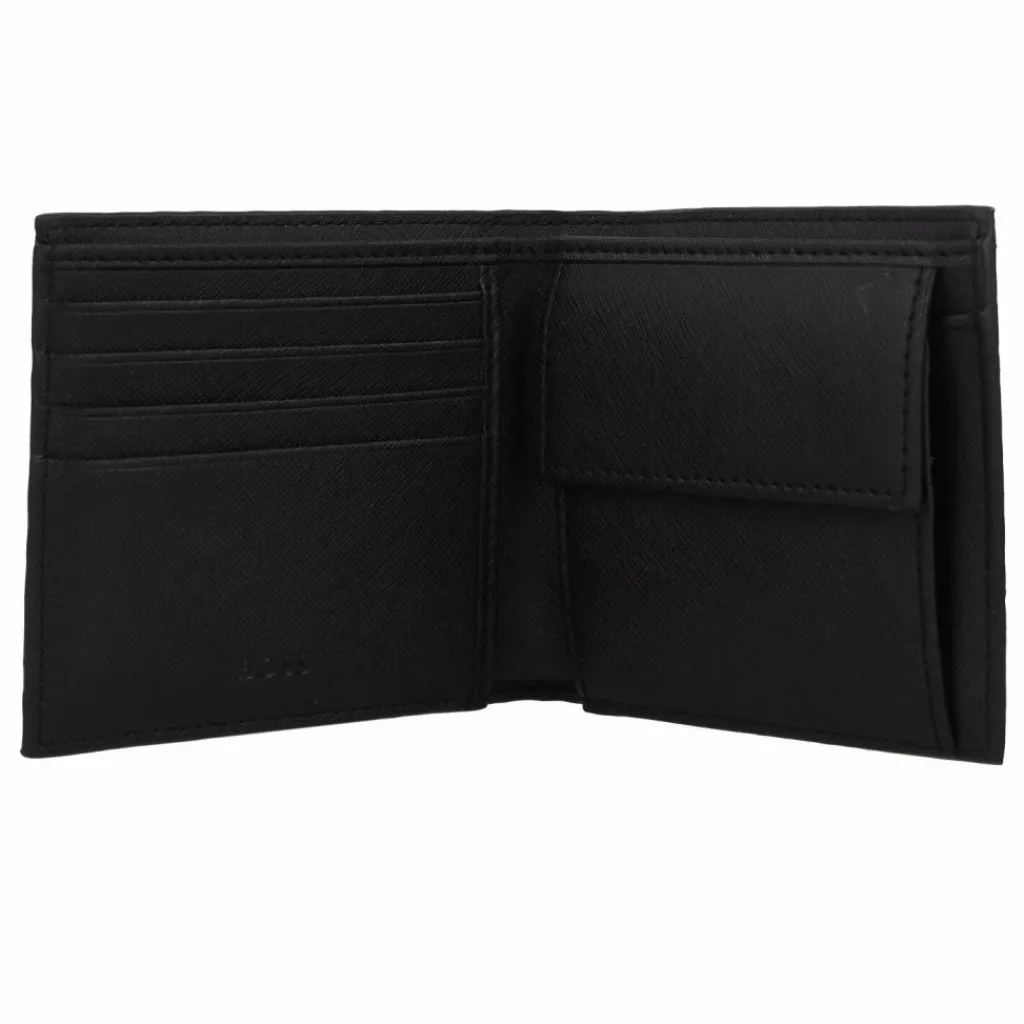 Sale Boss Zair Geldbörse RFID Schutz Leder 11 cm black
