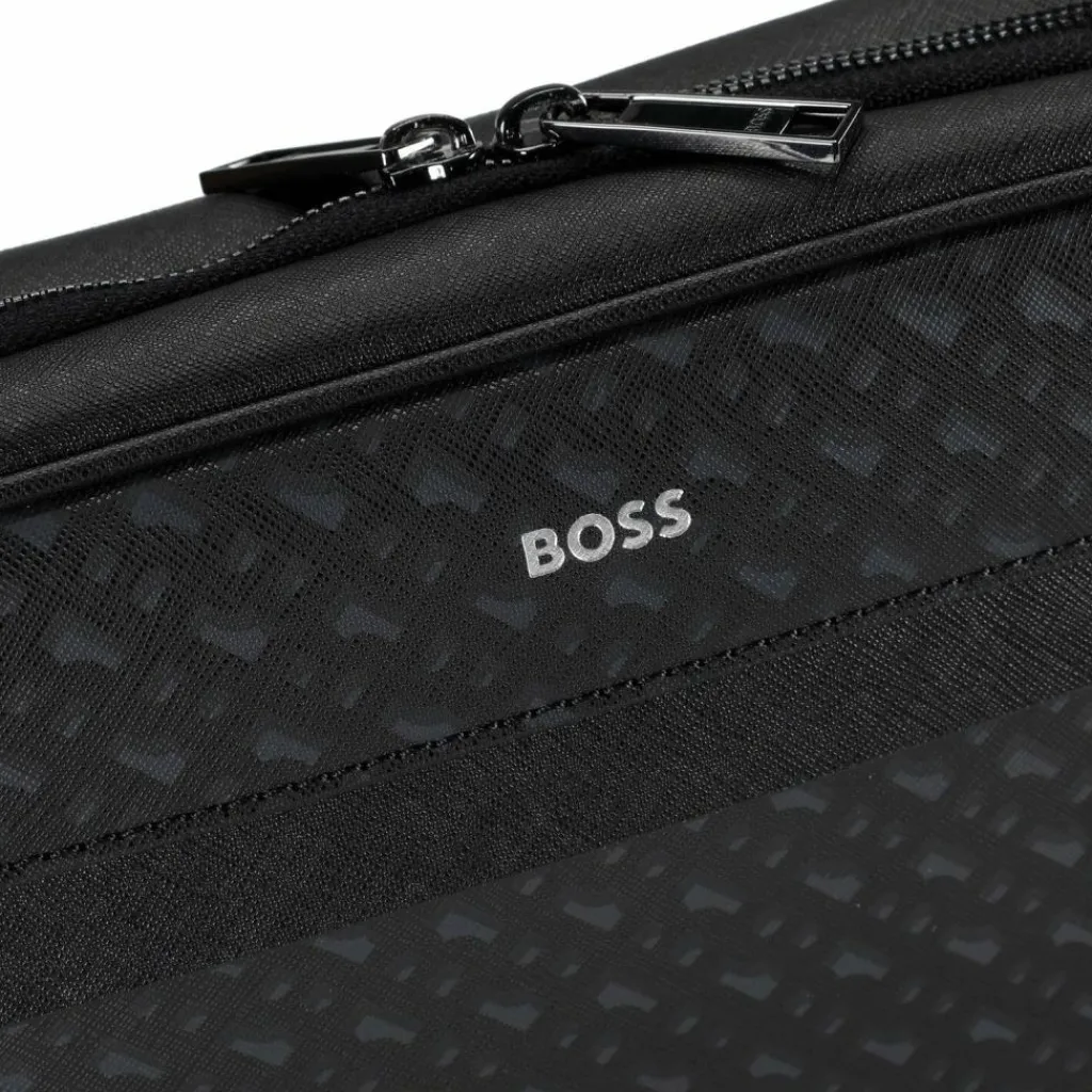 Boss Zair Kulturbeutel Leder 28 cm