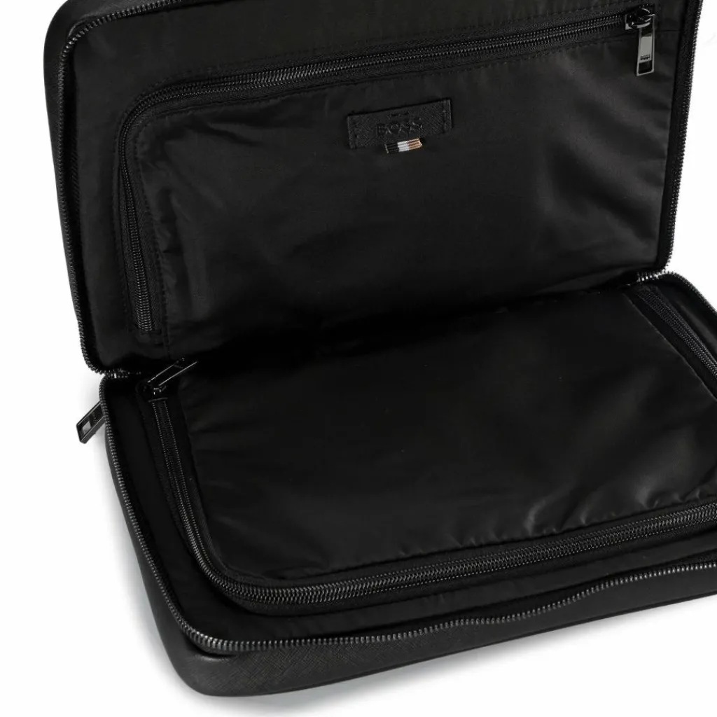 Boss Zair Kulturbeutel Leder 28 cm