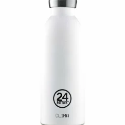 New 24Bottles Clima Trinkflasche 500 ml stone ice white