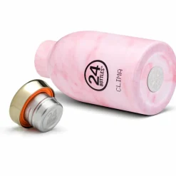 Outlet 24Bottles Clima Trinkflasche 330 ml pink marble