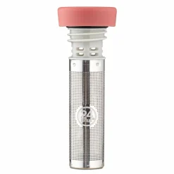 Hot 24Bottles Infuser Lid Teesieb light pink