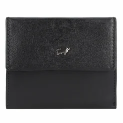 Hot Braun Büffel Anna Geldbörse RFID Leder 11 cm schwarz