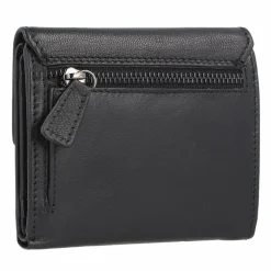 Hot Braun Büffel Anna Geldbörse RFID Leder 11 cm schwarz