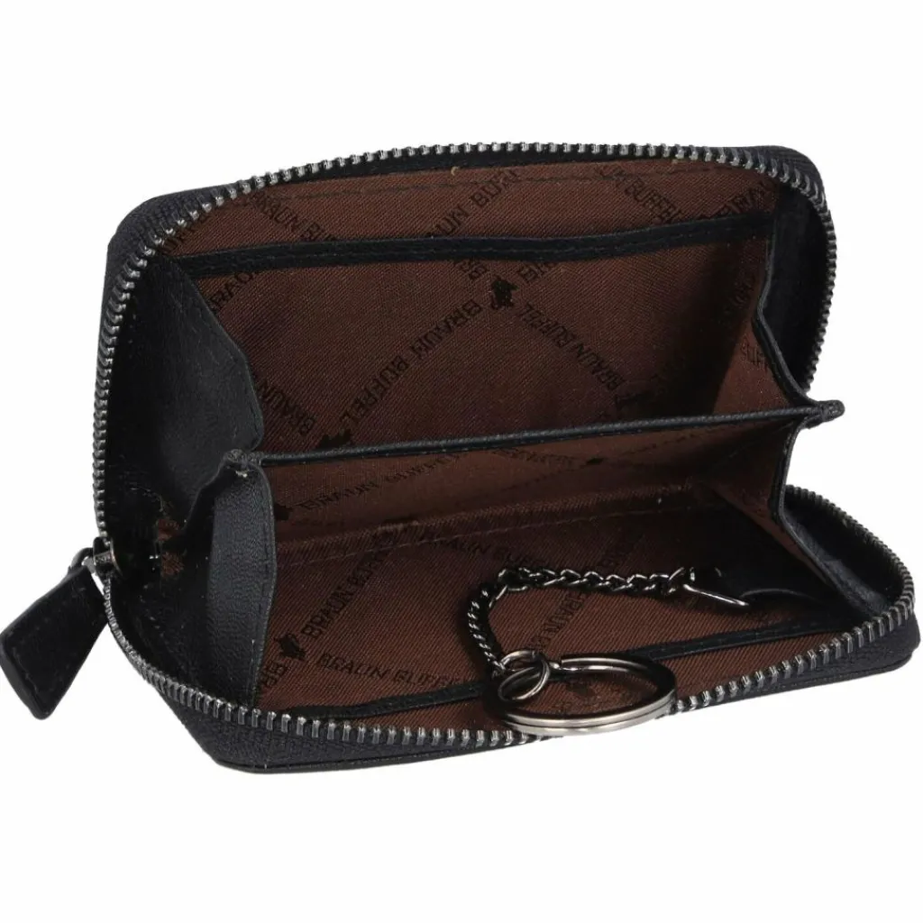 Damen Braun Büffel Anna Geldbörse RFID Leder 10,5 cm