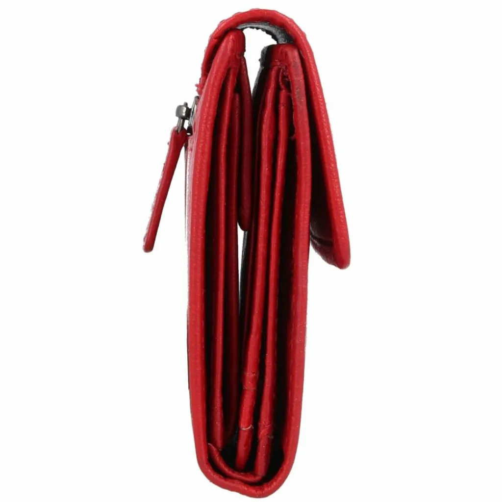 Hot Braun Büffel Anna Geldbörse RFID Leder 11 cm rot