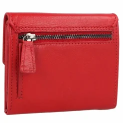 Hot Braun Büffel Anna Geldbörse RFID Leder 11 cm rot