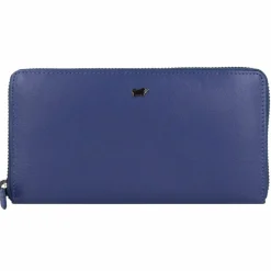 Damen Braun Büffel Anna Geldbörse RFID Leder 19 cm