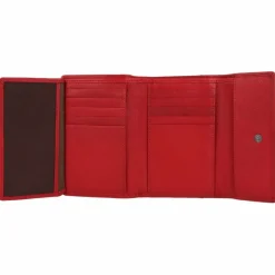 Damen Braun Büffel Anna Geldbörse RFID Leder 14 cm