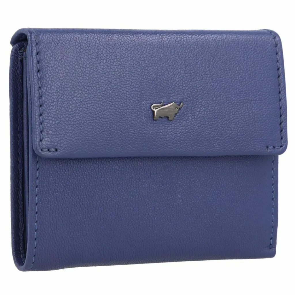 Hot Braun Büffel Anna Geldbörse RFID Leder 11 cm saphir