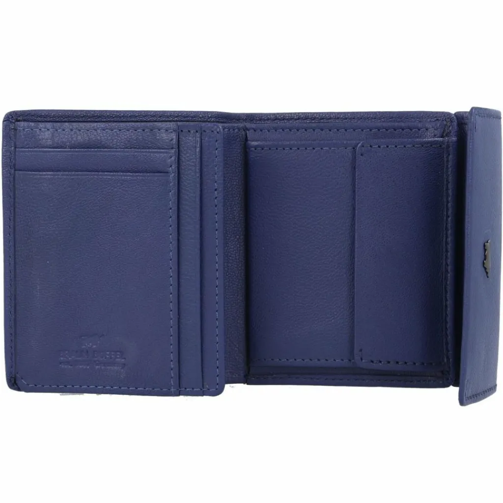 Hot Braun Büffel Anna Geldbörse RFID Leder 11 cm saphir