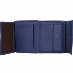 Hot Braun Büffel Anna Geldbörse RFID Leder 11 cm saphir