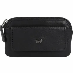 Braun Büffel Schlüsseletuis<Anna Schlüsseletui Leder 11 cm schwarz