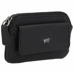 Braun Büffel Schlüsseletuis<Anna Schlüsseletui Leder 11 cm schwarz