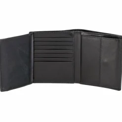 Sale Braun Büffel Arezzo Geldbörse RFID Leder 10 cm schwarz