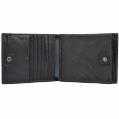 Braun Büffel Herrengeldbörsen Querformat<Arezzo Geldbörse RFID Leder 12 cm braun