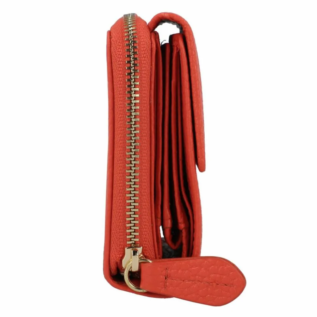 Braun Büffel Damengeldbörsen Querformat<Asti Geldbörse RFID Leder 12 cm rich red