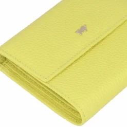Braun Büffel Asti Geldbörse RFID Leder 12 cm limoncello