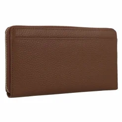 Braun Büffel Damengeldbörsen Querformat<Asti Geldbörse RFID Schutz Leder 19 cm saddle brown