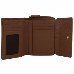 Outlet Braun Büffel Asti Geldbörse RFID Leder 12 cm saddle brown