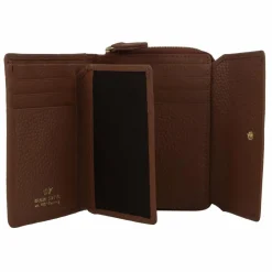 Outlet Braun Büffel Asti Geldbörse RFID Leder 12 cm saddle brown