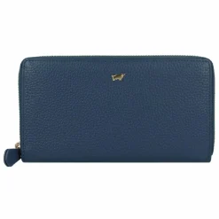 Braun Büffel Damengeldbörsen Querformat<Asti Geldbörse RFID Schutz Leder 19 cm dawn blue