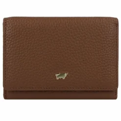 Braun Büffel Damengeldbörsen Querformat<Asti Geldbörse Leder 12 cm saddle brown