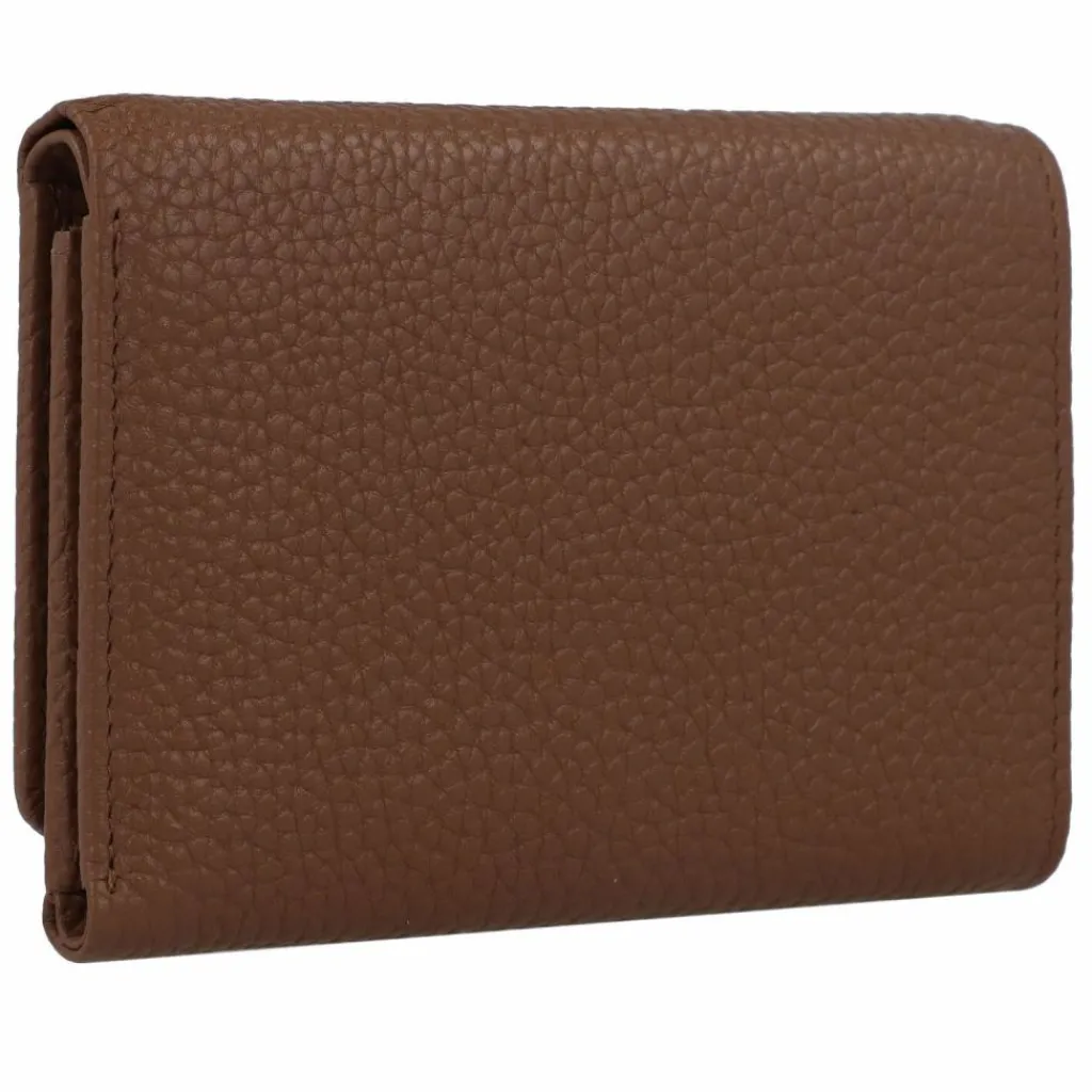 Braun Büffel Damengeldbörsen Querformat<Asti Geldbörse Leder 12 cm saddle brown