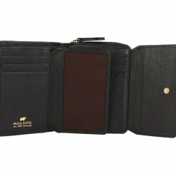 Outlet Braun Büffel Asti Geldbörse RFID Leder 12 cm schwarz