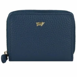 Braun Büffel Damengeldbörsen Querformat<Asti Geldbörse Leder 10 cm dawn blue