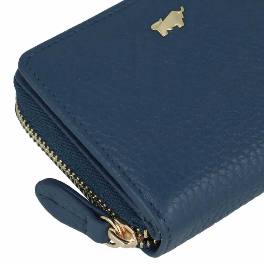 Braun Büffel Damengeldbörsen Querformat<Asti Geldbörse Leder 10 cm dawn blue